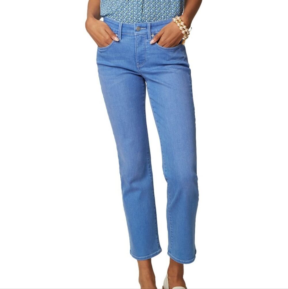 NWT NYDJ Marilyn Edgewater Straight Ankle Jeans size 18